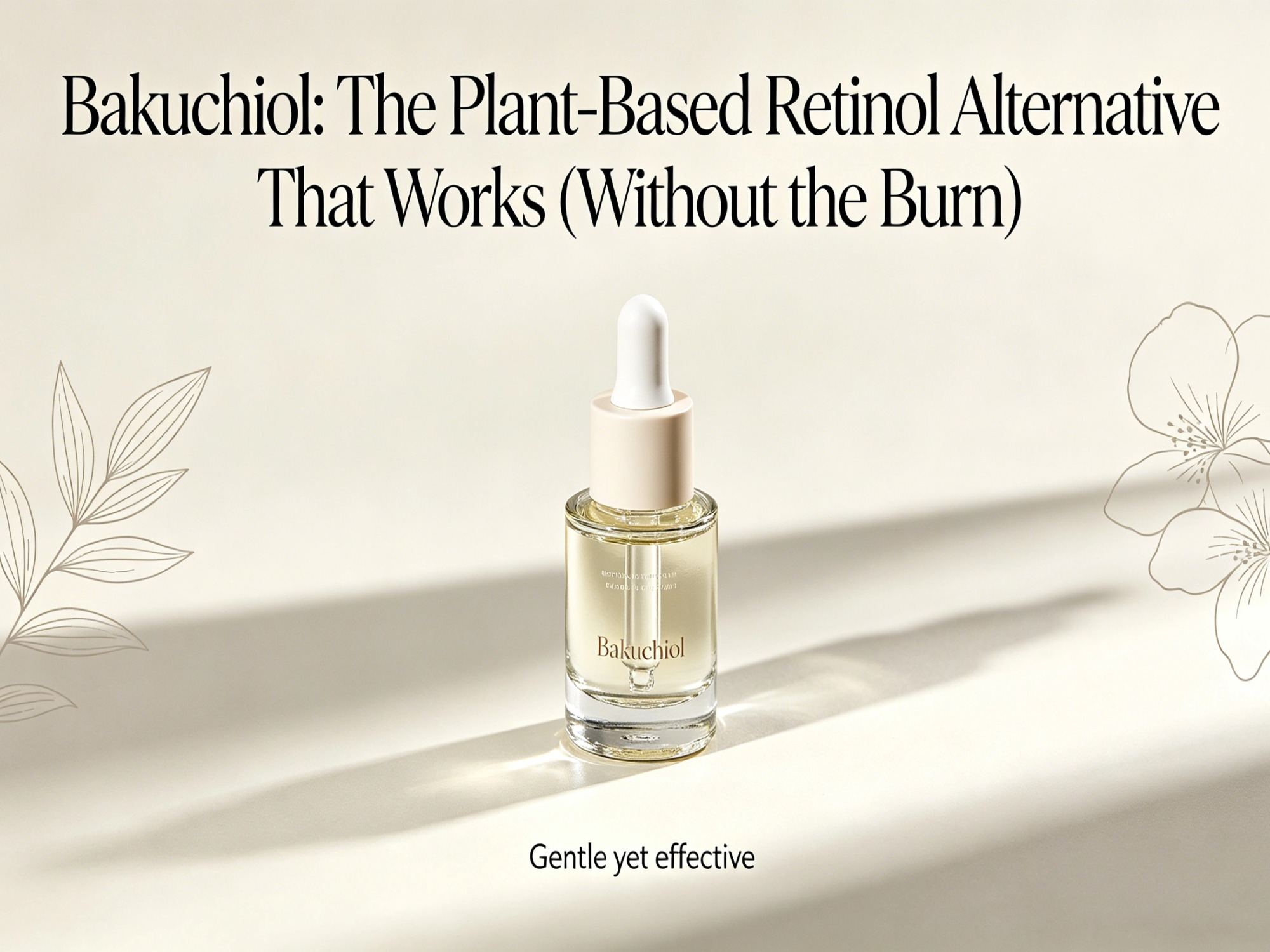 Bakuchiol: het plantaardige alternatief voor retinol dat werkt (zonder branderig gevoel)