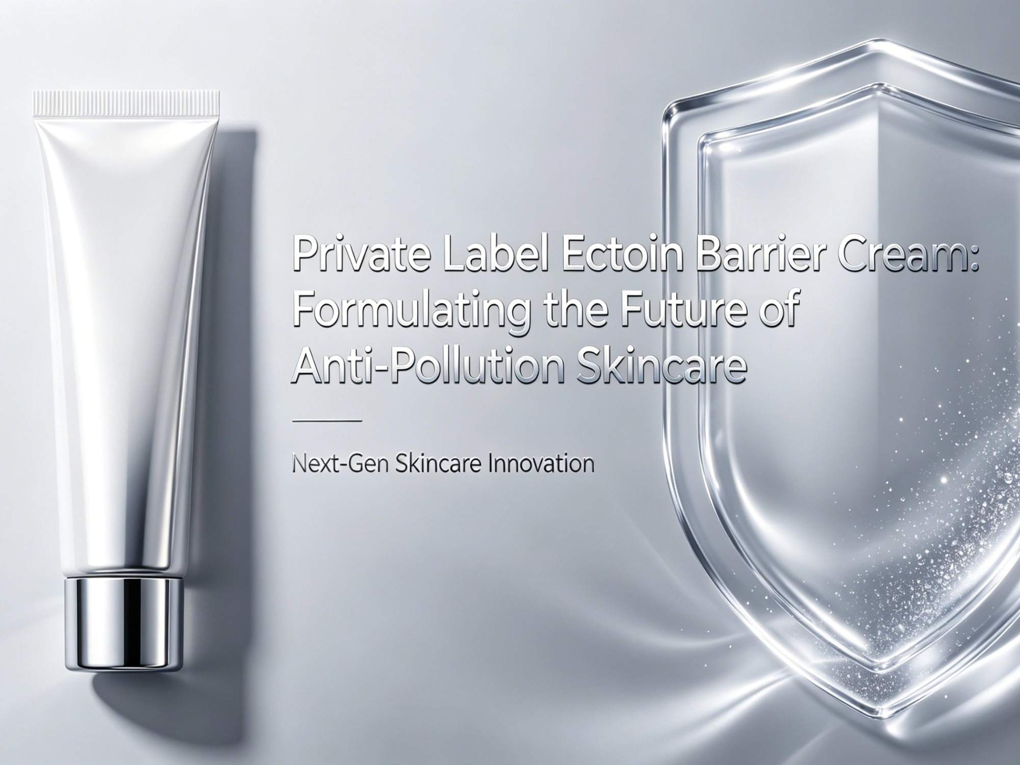 Ectoin Barrier Cream onder private label: De toekomst van huidverzorging tegen vervuiling.